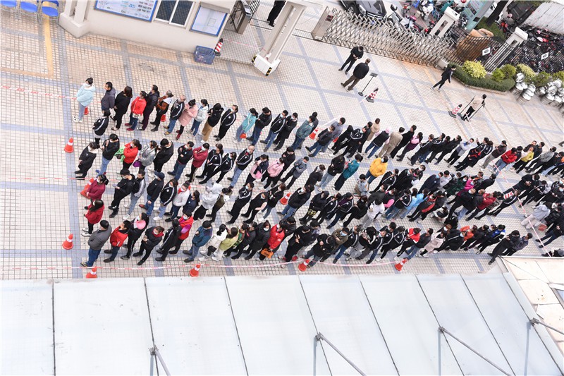 Factory nucleic acid testing