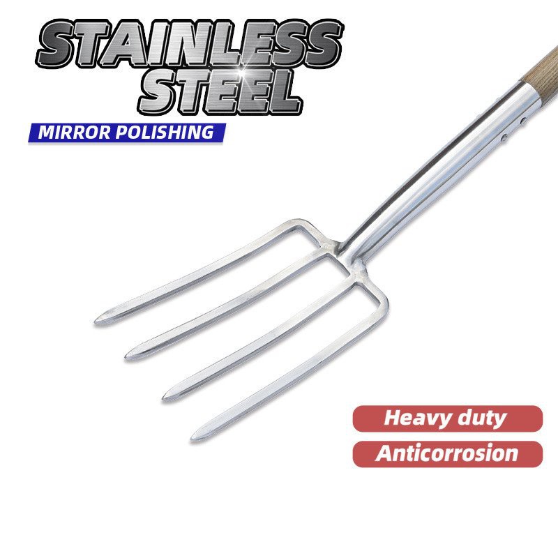 product-800-800 gardening fork wooden handle
