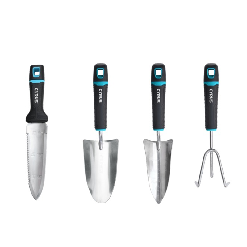 4 dalių sodo įrankių rinkinys