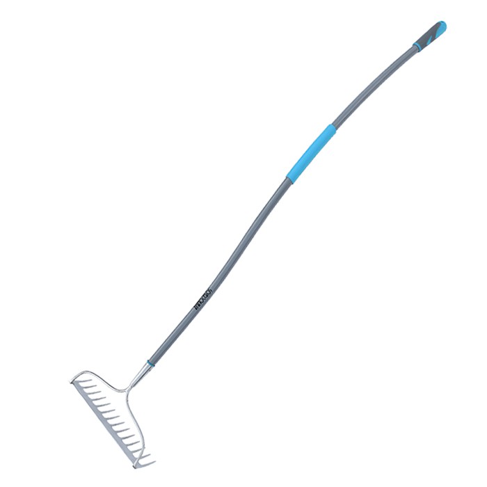 Didelis metalinis grėblys