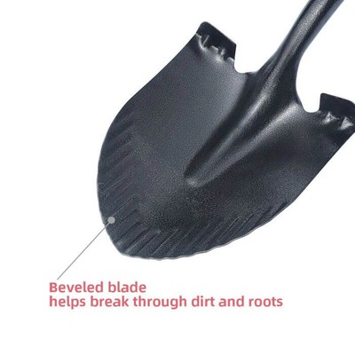 Carbon steel blade garden digging shovel Carbon steel blade garden digging shovel